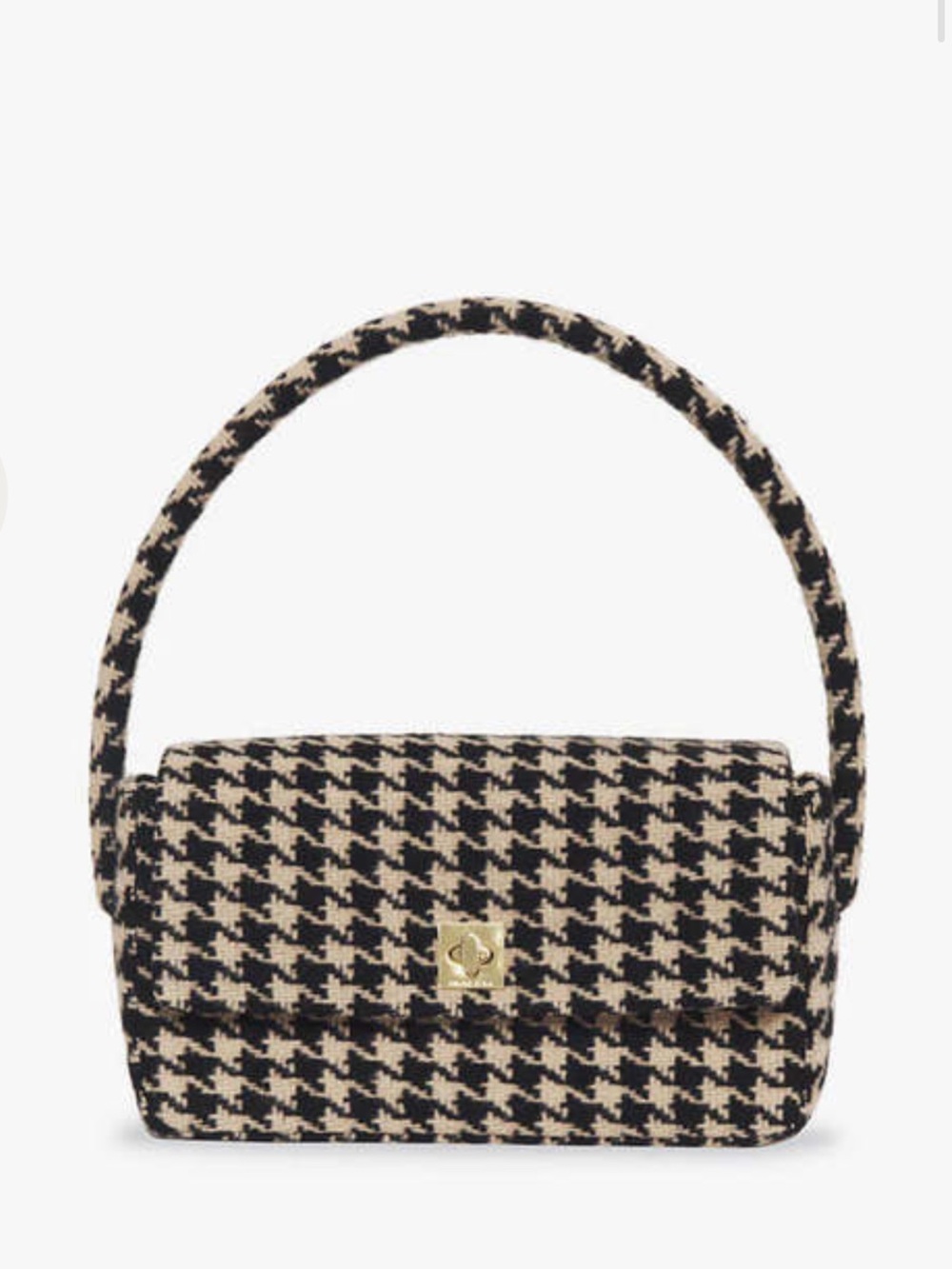 Anine bing nico houndstooth bag NWT